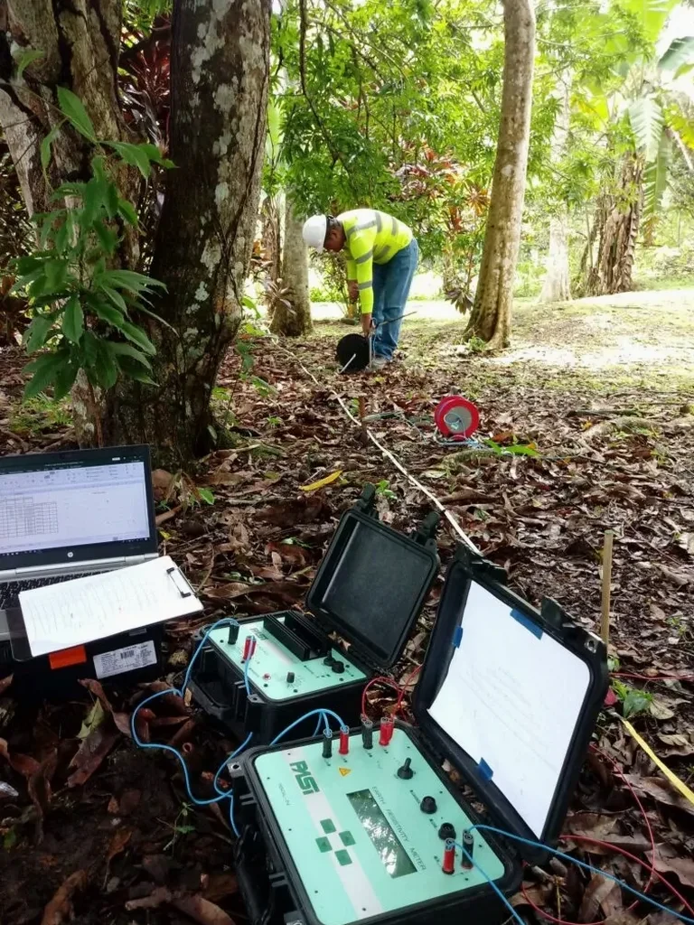 Electrical Resistivity Testing & Vertical Electrical Sounding in Levis